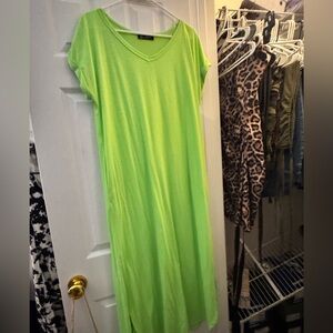 Vibrant Green Women's Dress